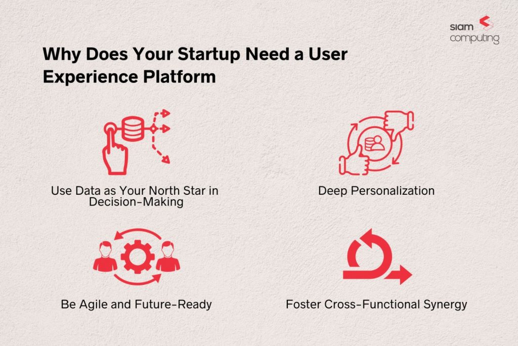 why does startup need a user experience platform