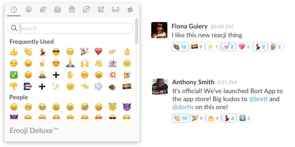 slack Emoji communication